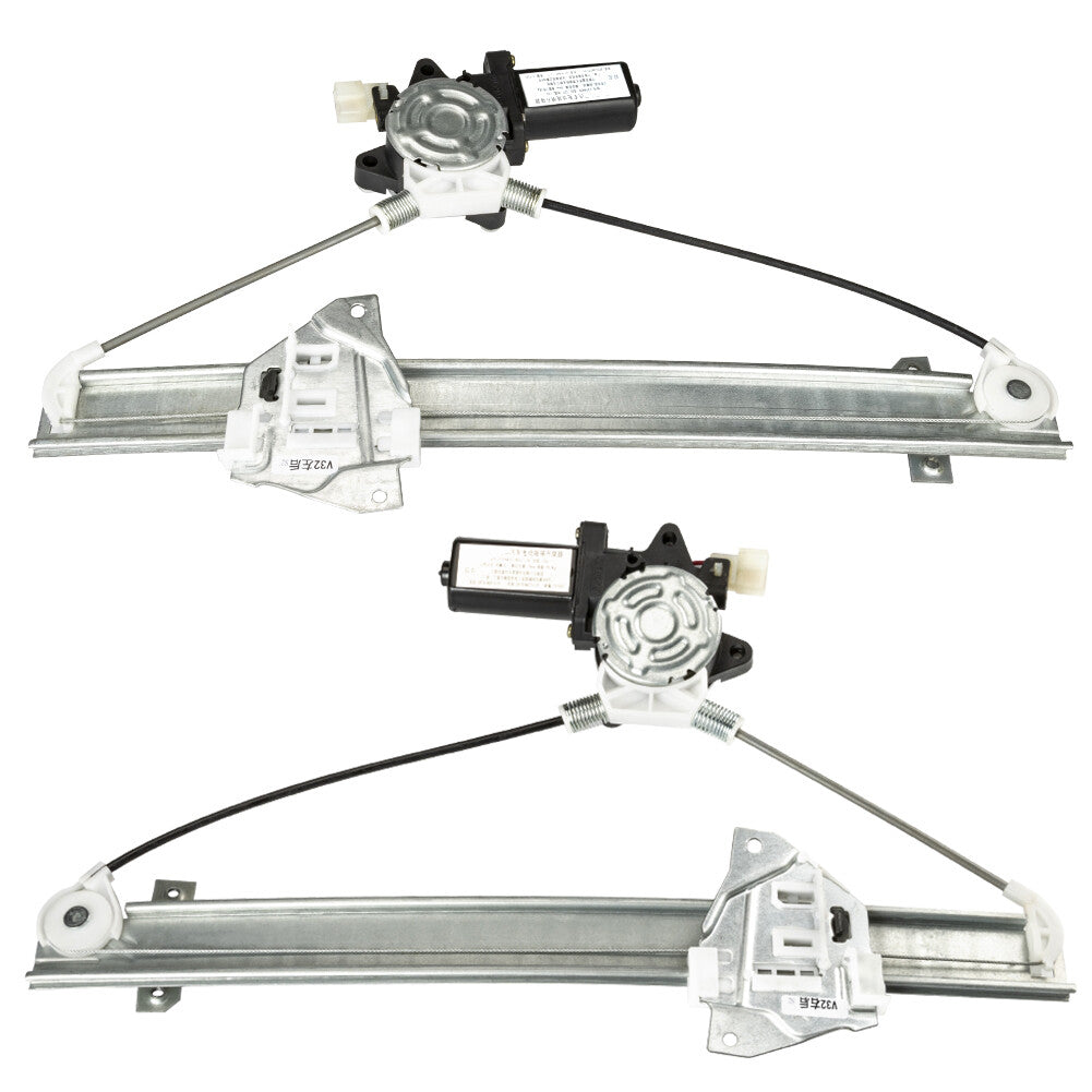 ya 1 6.30 2PCS Left+Right Rear Power Window Regulator Motor for Mitsubishi Montero 1992-00