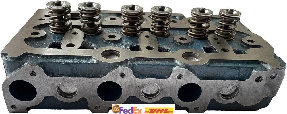 ya 27 7.2 Complete Cylinder Head For Kubota D750 Engine W Full Set Valves Installed Ready