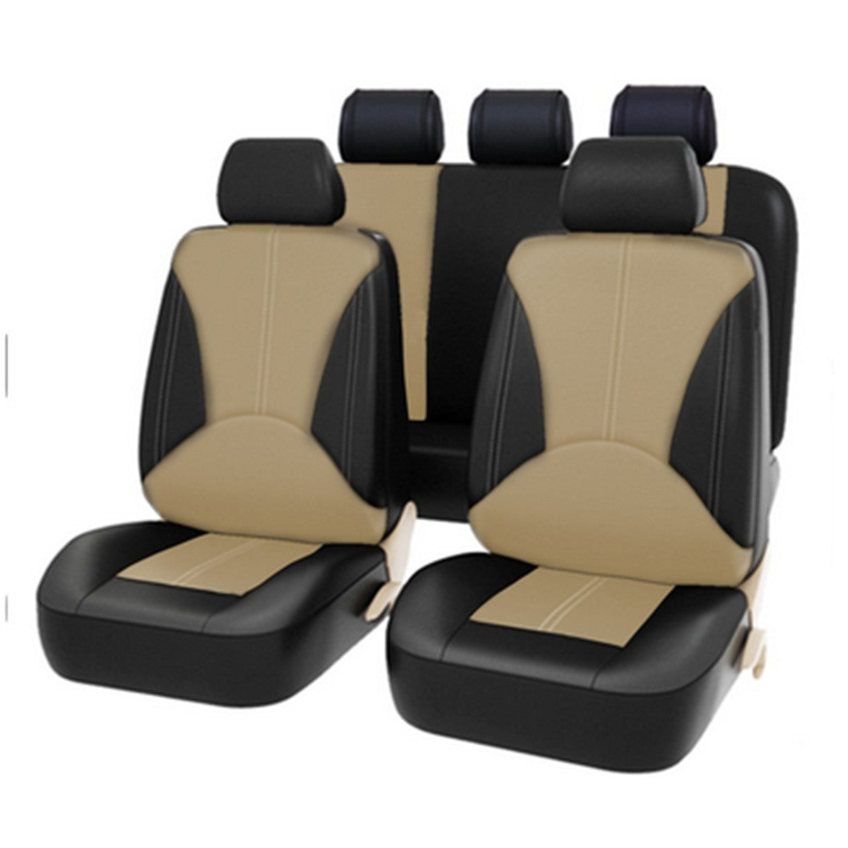 ya 12 5.22 5-seats Car for Seat Cover Protector Full Set PU Leather Four Seasons Accessory