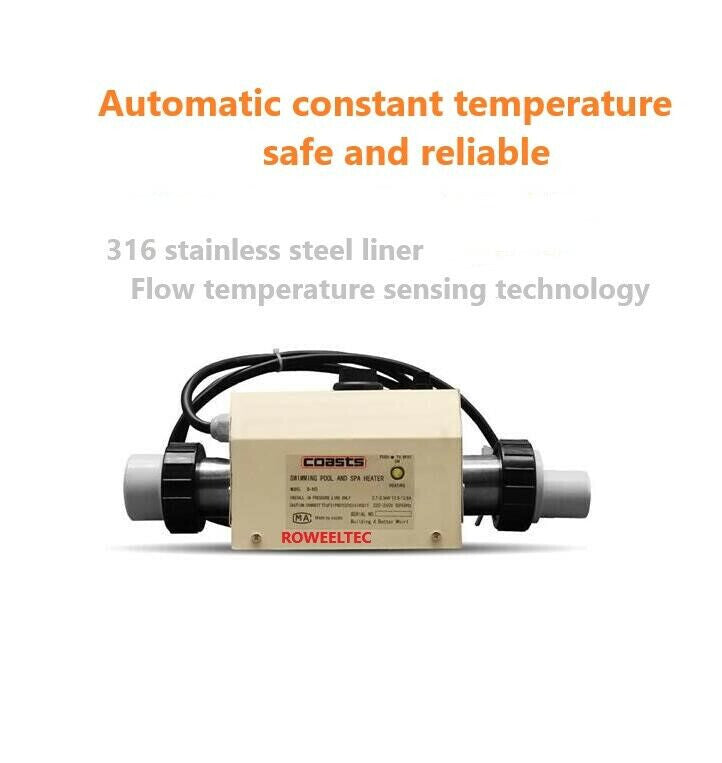 ya 25 new 3 KW Water Heater for Swimming Pool Bath Tube 220V