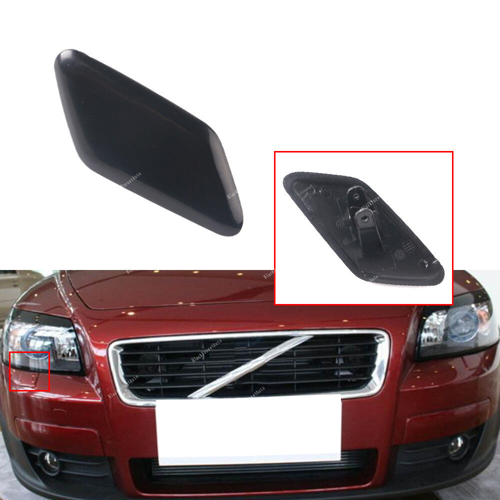 ya 27 6.18 Primed Headlight Washer Cover Right Cap Driver Front Bumper for VOLVO C30 10-13