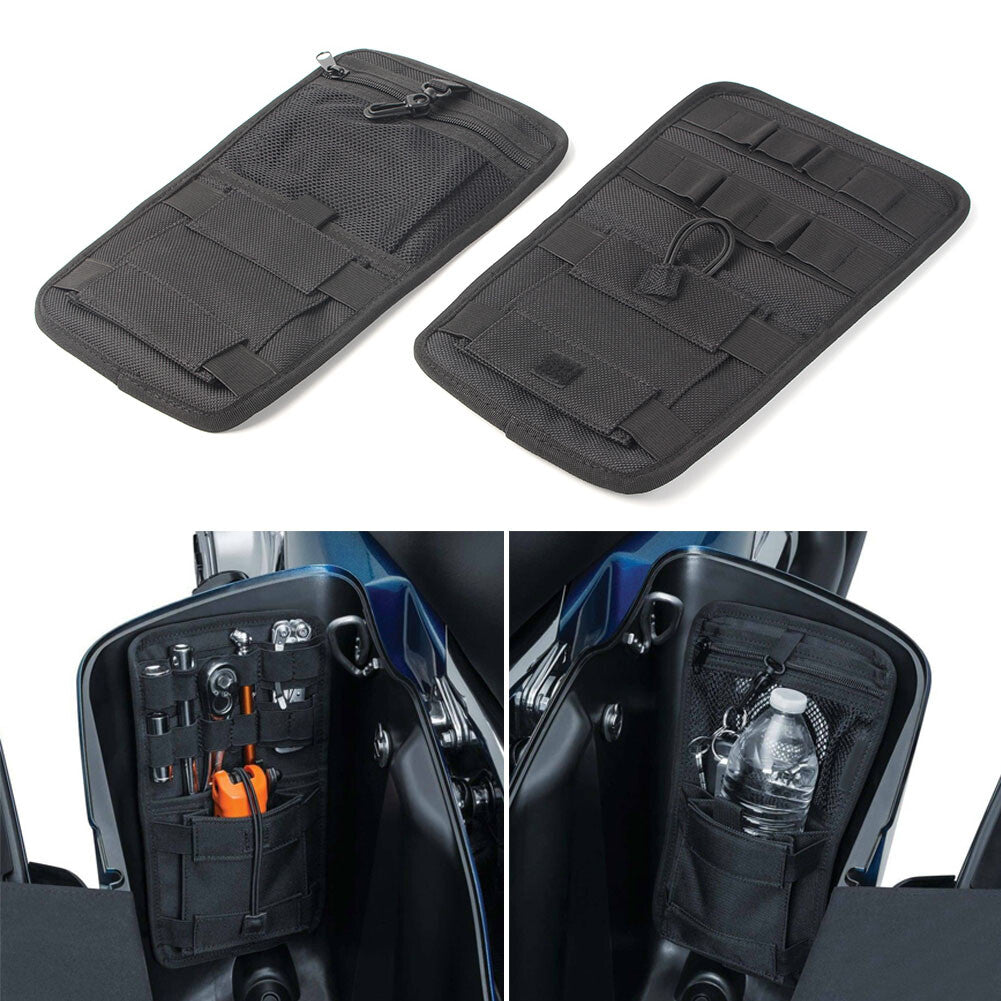 ya 11 6.5 Saddlebag Organizer Hardbags Storage Fit for Harley Electra Road Glide Road King