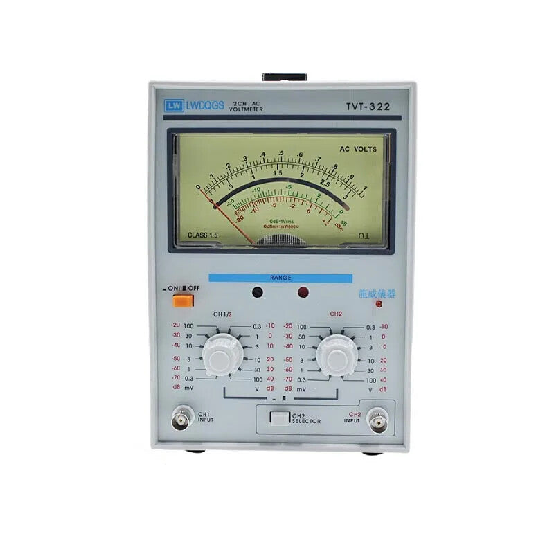 Dual Pointer Display AC Millivolt Meter Voltage Measuring Instruments