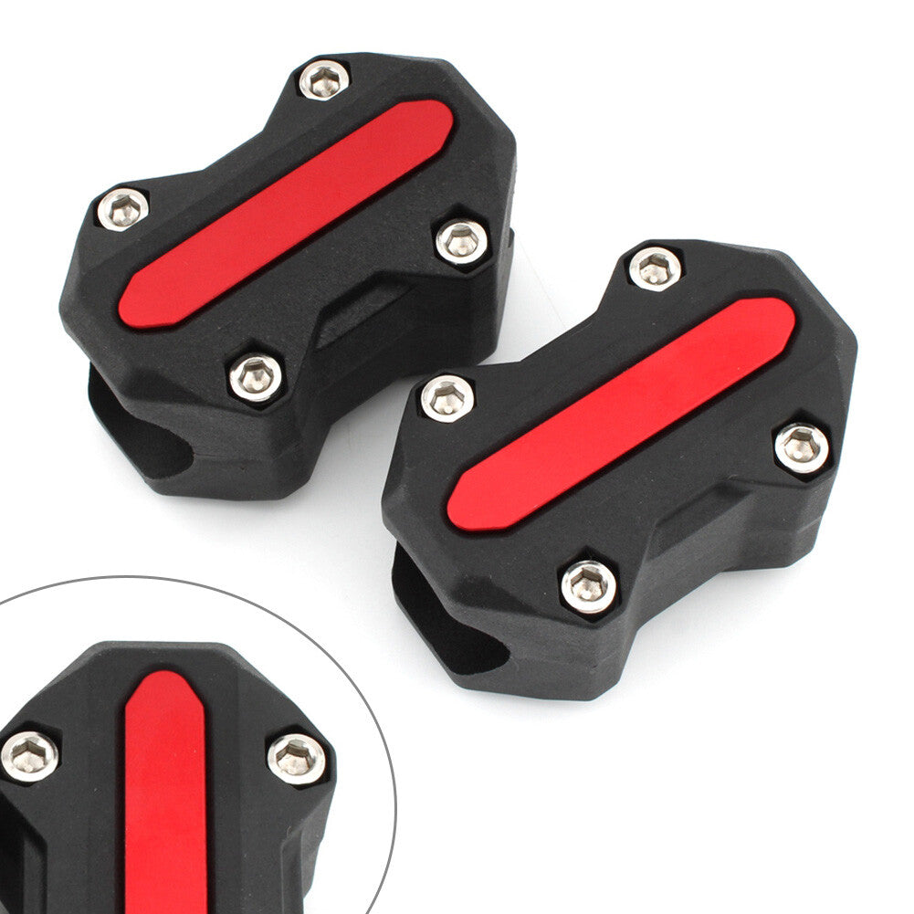 ya 27 7.20 Engine Bumper Guard Crash Bar Decorative Protector for Honda for Kawasaki for Suzuki Red