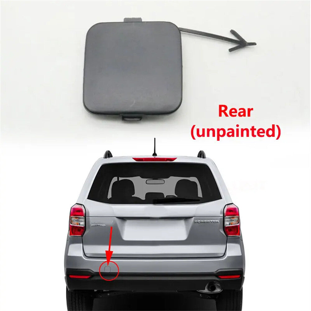 ya 27 6.18 Rear Bumper Tow Hook Eye Cover Cap Fits for Subaru for Forester 2014-2018 57731SG010