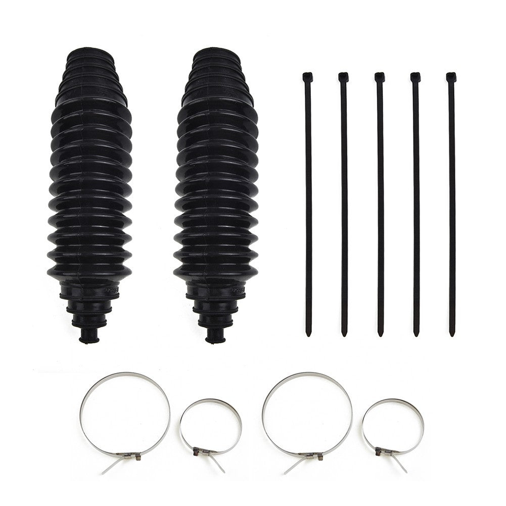 ya 5 8.7 Gaiter Pinion Boot Ilicone Rack Pinion Steering +Clamps Kit Set 23x6cm-Parts