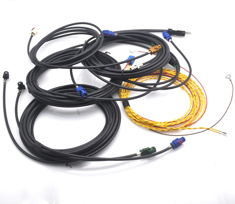 ya 5 8.7 Retrofit Surround 360 Camera Wiring Harness cable for Mercedes W166 GLE X166 GLS