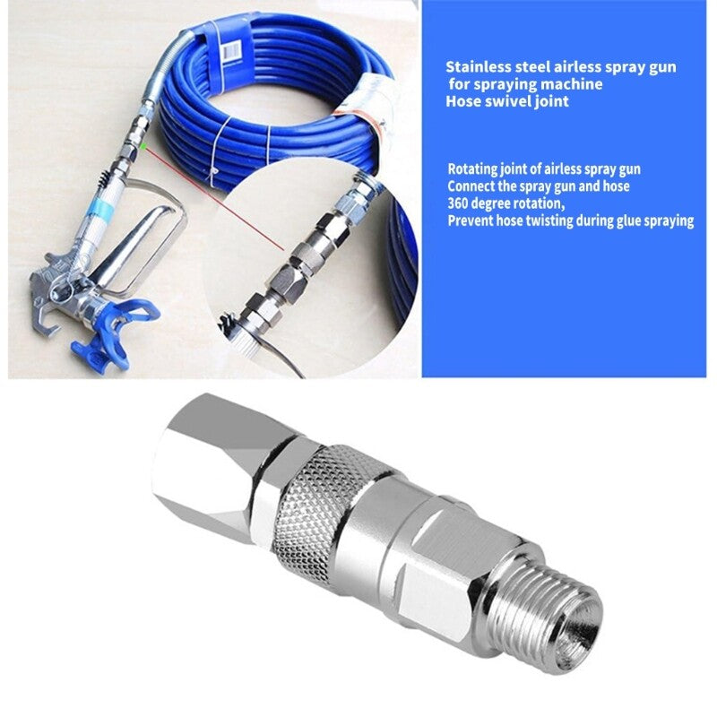 ya 17 Sturdy High Pressures Swivels Joint for Airless Paint Sprayer Hose Connectors