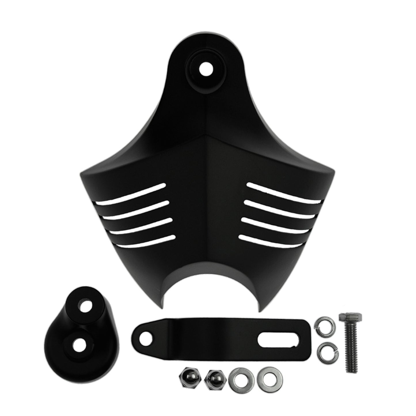 ya 3 6.23 V-shield Horn Cover Fit for Harley Softail Dyna Electra Glide Twin Cam Big Twins