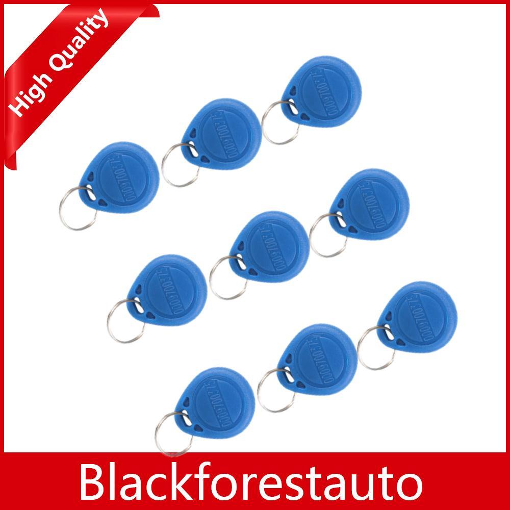 ya 16 9x 125KHZ RFID IC Key Card Tags Keyfobs Token NFC TAG Keychain TK4100