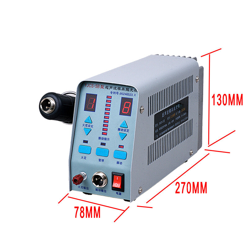 YJCS-5B Ultrasonic Mold Polishing Machine Mould Polisher Full Set with Parts New