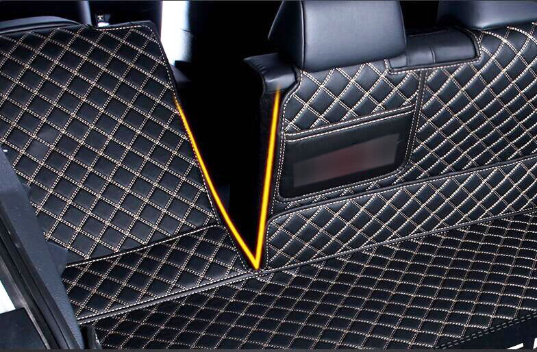 ya 5 8.7 Leather Boot Cargo Liner Tray Rear Trunk Floor Mat for Suzuki Vitara 2015-2021
