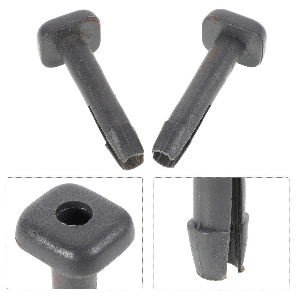 ya 5 8.7 2 Pairs Car for SEAT Headrests Guide Insert Tube Locking Adjustable Plastic