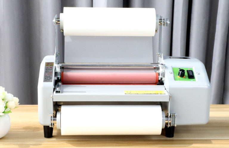 NEW 8.7 A4 Laminator Four Rollers Roll Laminating Machine B
