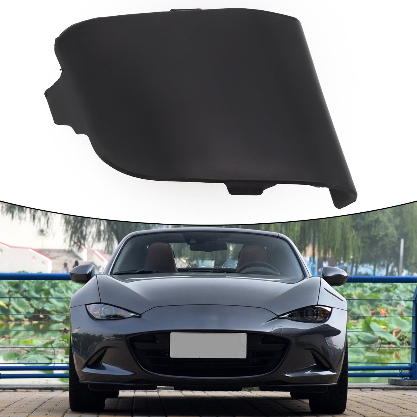 ya 4 6.17.2 Compatible Front Bumper Tow Hook Cover Cap For MX5 For Miata N24350A11BB