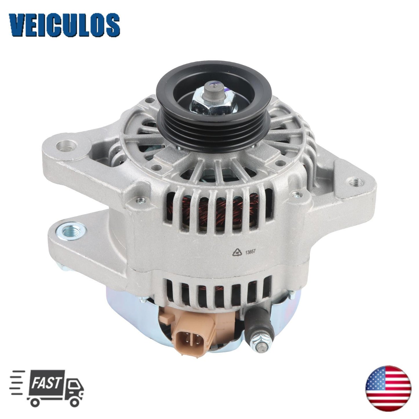 ya 27 7.2 New Alternator for Toyota Yaris 2006-2015 1.5L L4 80 Amp 12V 104210-840 11203