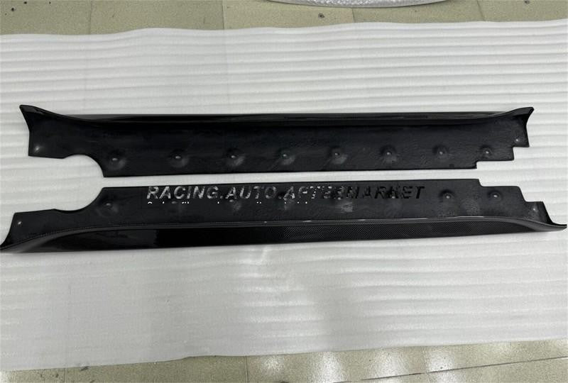 ya 4 6.17 Fits for Porsche for 911 992 Carrera 20+ Carbon Fiber Side Skirts Set Upgrades GT3 Style