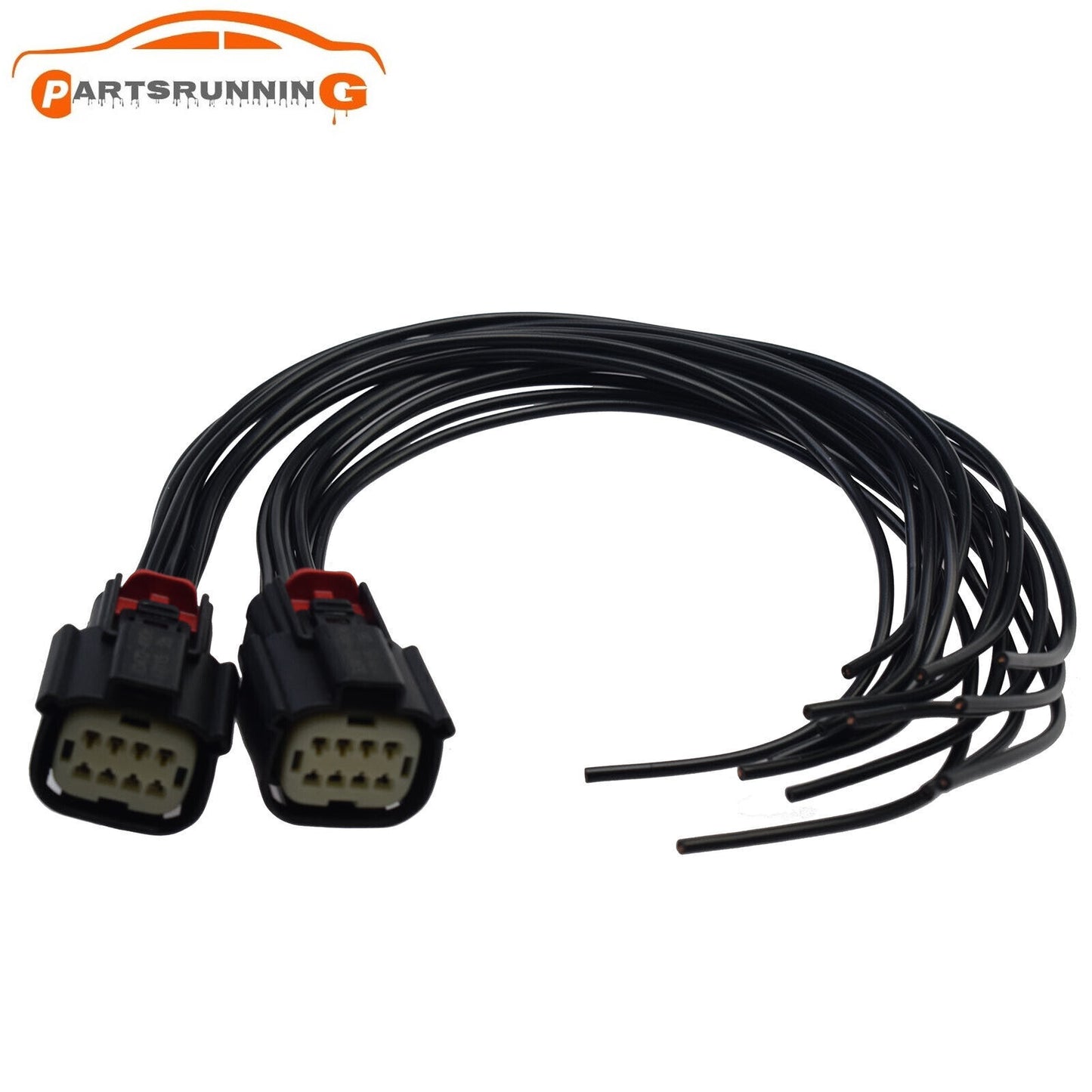 ya 13 5.27.2 For 2016-2018 for Chevrolet Camaro 2PCS Headlight Connector tail 6-pin Wire 8-way
