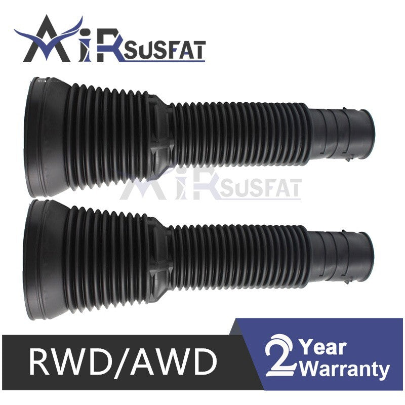 ya 1 8.5.1 2X for Mercedes W220 S Class Rear Dust Cover Boots Air Suspension 1998-2006