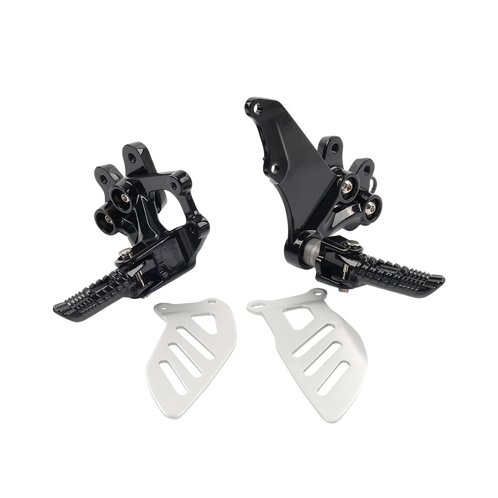 ya 11 6.8 Front Rider Footrests Foot Pegs Bracket for Suzuki GSXR600 GSXR750 2006-2010