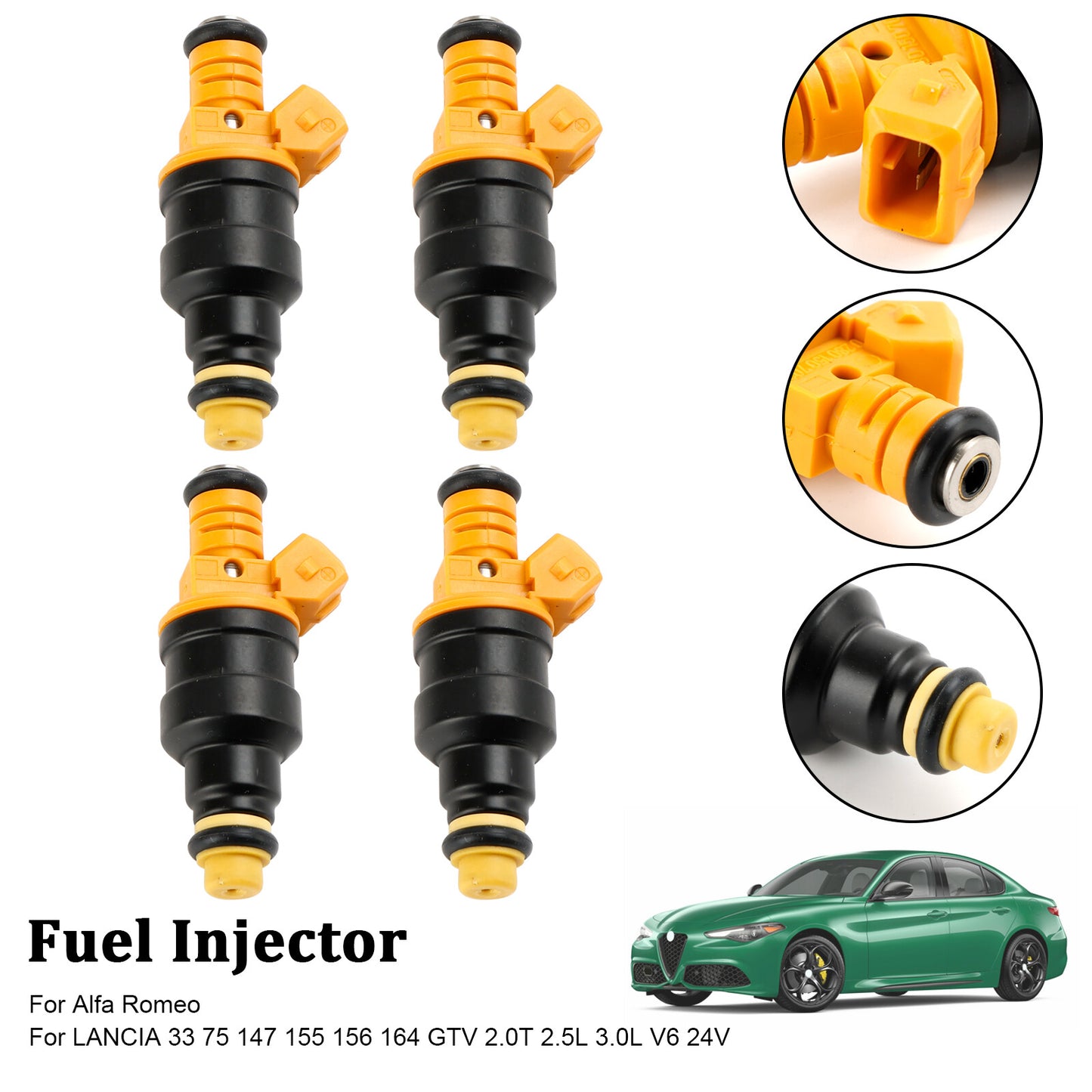ya 1 8.5.3 4PCS Fuel Injector 0280150702 for Alfa Romeo for LANCIA 147 155 156 164 2.0T