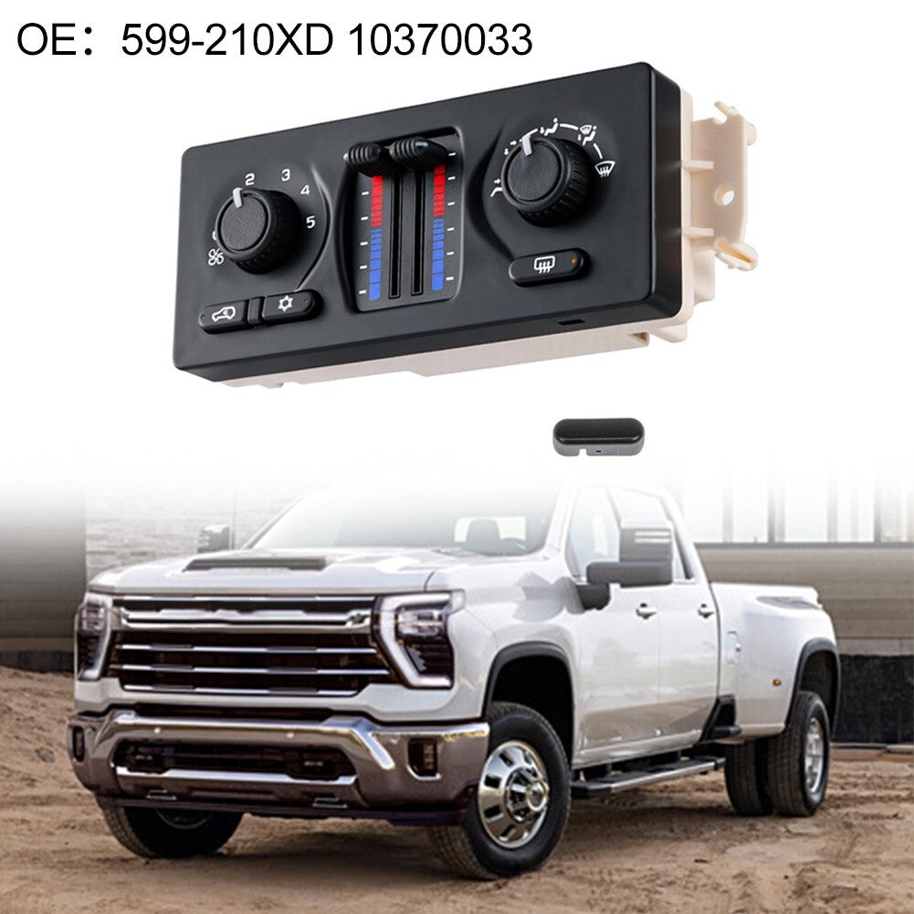 ya 12 5.28 Climate Control Module Air AC Heater Switch HVAC Panel for Chevy 599-210XD