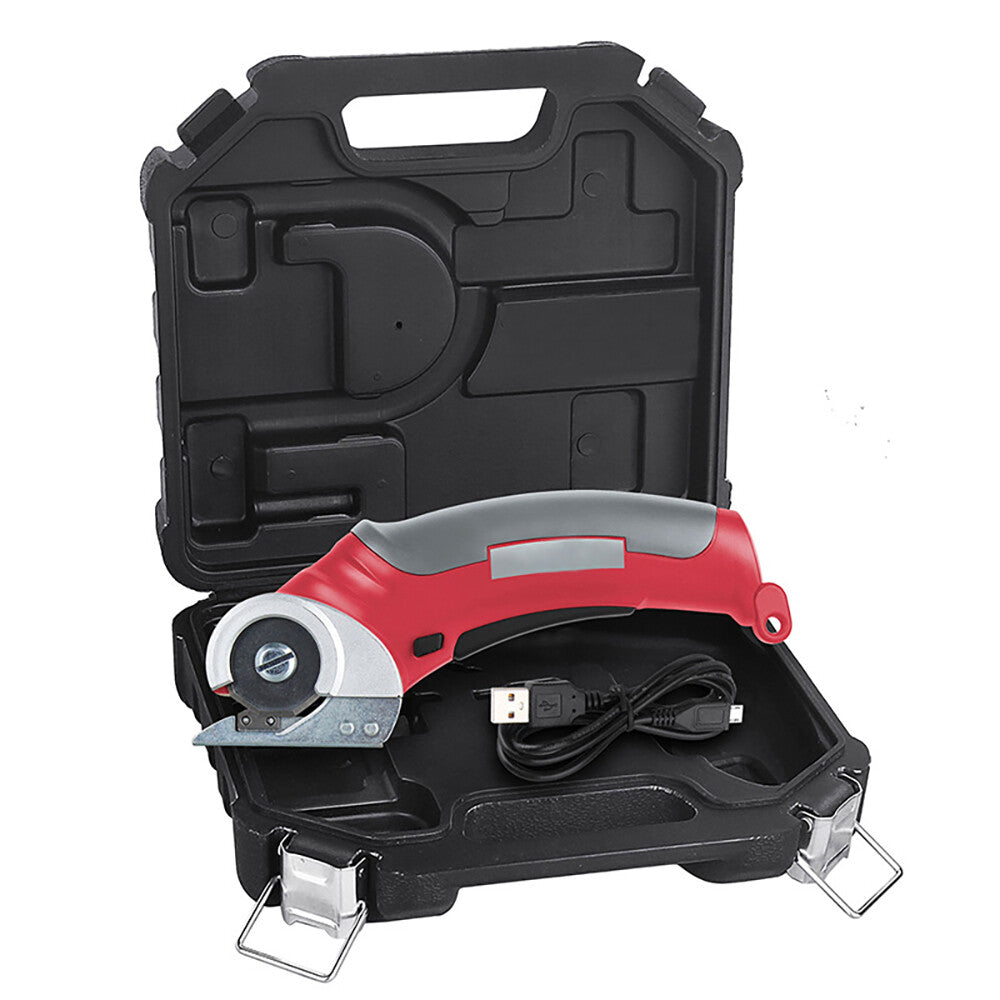 Portable Round Scissors Cordless Electric Scissors Shear Fabric Cutting Machines