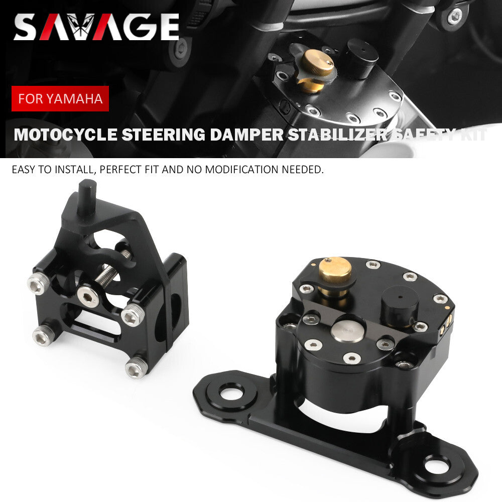 ya 1 7.13 Steering Damper Stabilizer Safety Kit for YAMAHA TENERE 700 XTZ07 Rally 2024