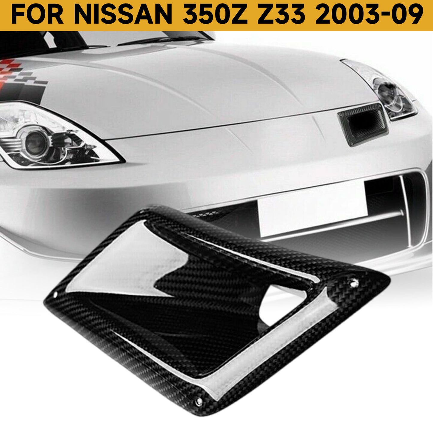 ya 4 6.17 Upgraded version for 2003 - 2009 for Nissan 350Z Z33 Left front bumper intake pipe New