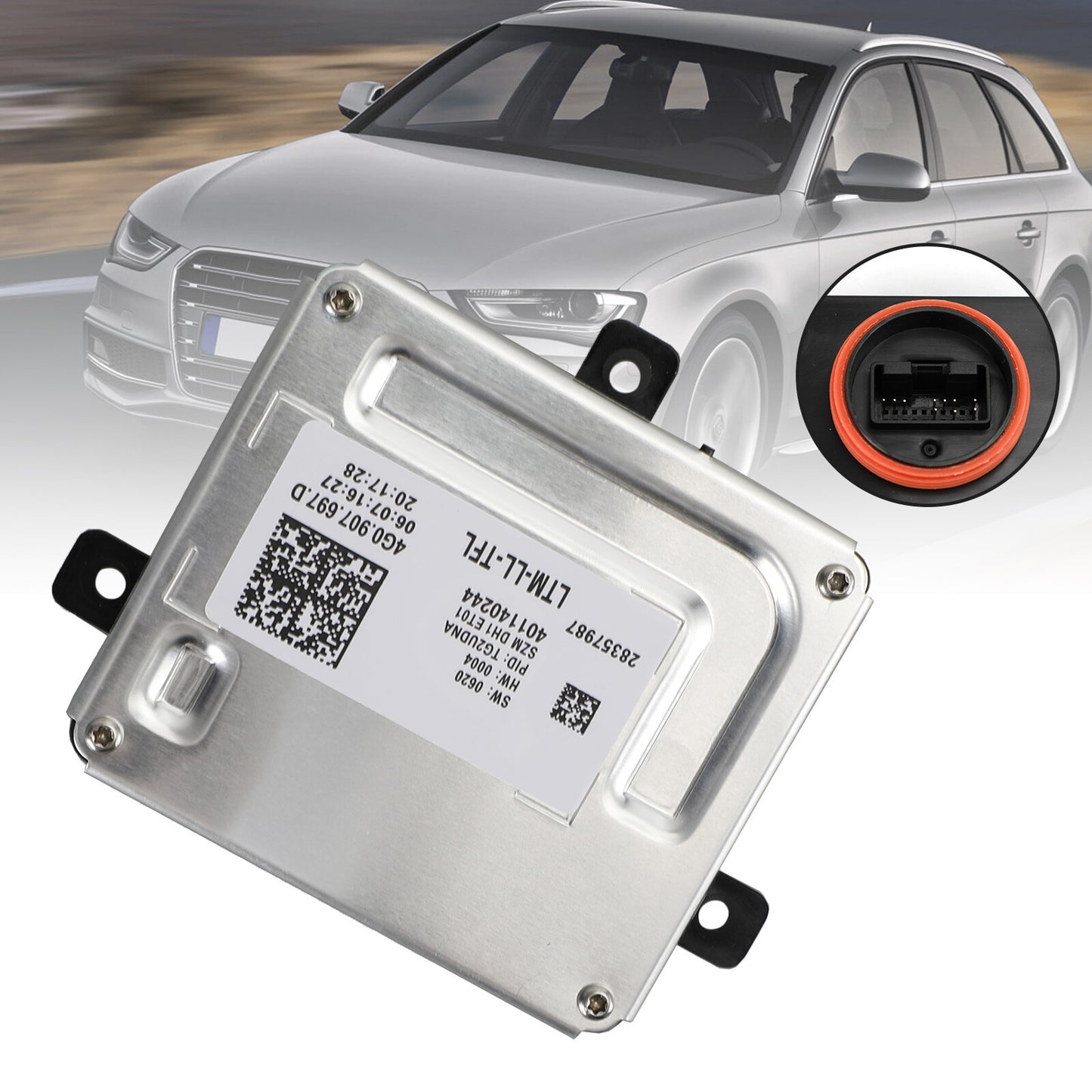 ya 1 8.5.1 LED Daytime Running Light Module Headlight Control Unit 4G0907697D for Audi