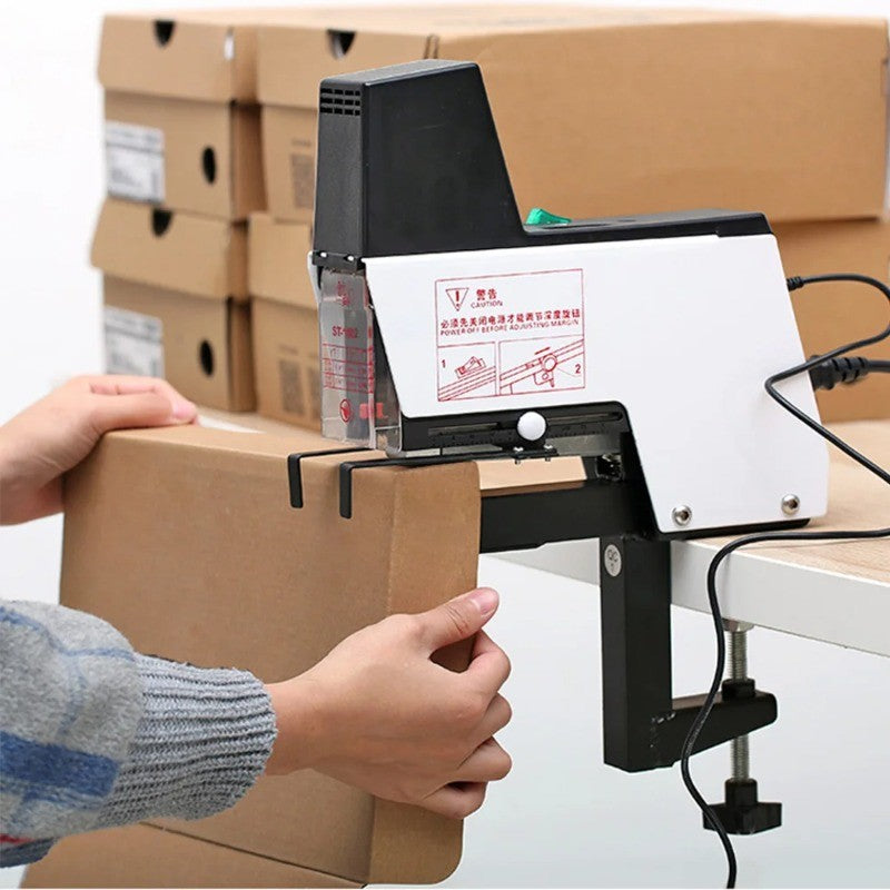 Carton PVC Packaging Box Binding Machine, Gift Box Stapling Machine