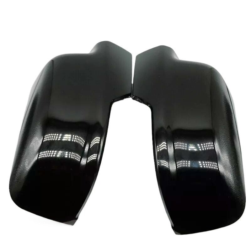 ya 1 8.5.1 Right Left Diamond Black Crystal PXJ Mirror Covers for Ram 1500 2019 - 2024 DT