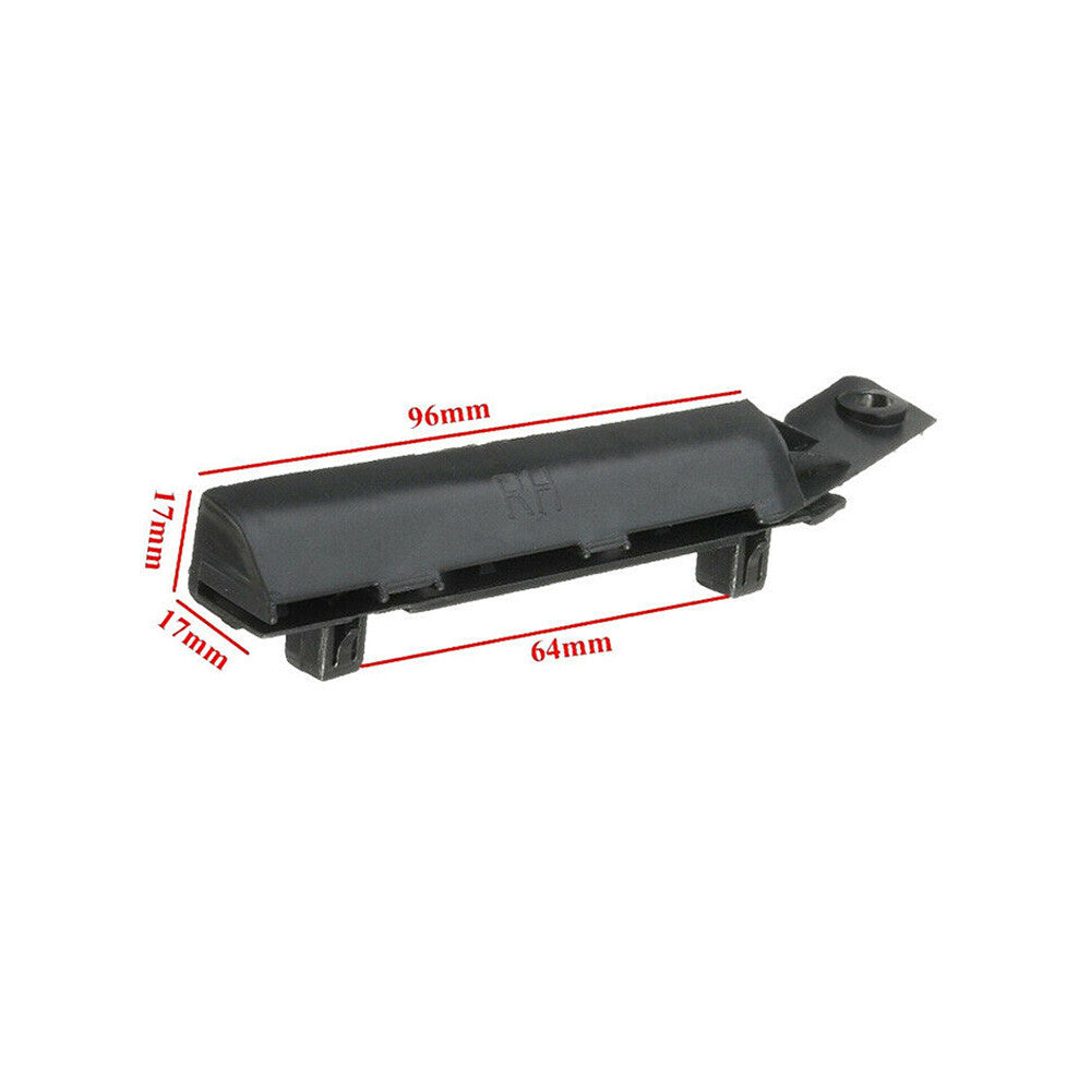 ya 27 6.18.2 Fits for Nissan Versa 2007-2012 Front Right Black Bumper Cover Support Bracket