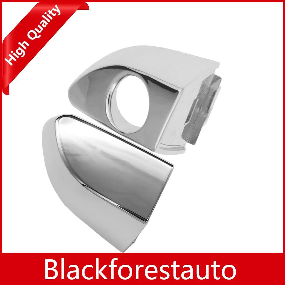 ya 13 5.27 2x Chrome Outside Handle Cover Front Left+Right Side Fits For 2016-2021 for Tucson
