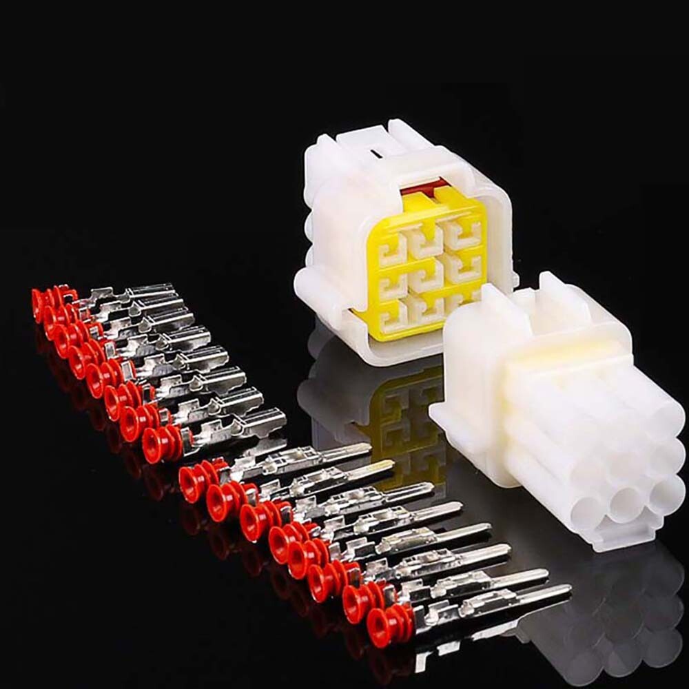 Car Cable Electrical Wire Connector Plug Waterproof POM 2.3mm Terminal 2-16Pins