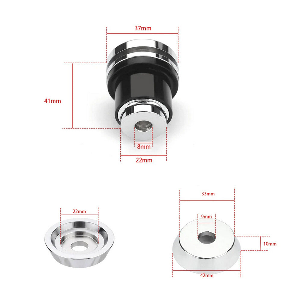 ya 12 5.21 4-piece quick release Sisi rod backrest installation spool kit suitable for Indian Scouts' 15-'23