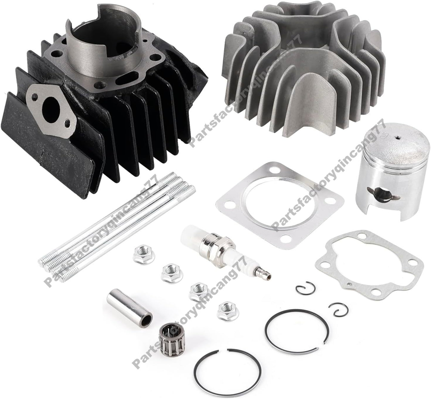 ya 10 5.28.2 11211-04012-0F0 Top End Rebuild Kit for Suzuki JR50 1978-2006 Quadmaster 50