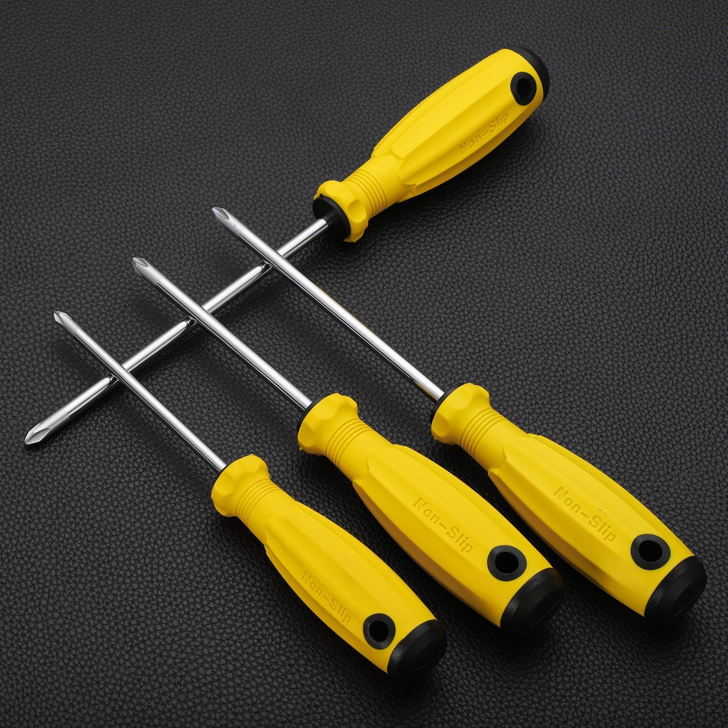 ya 26 #2 9.4 Magnetic Screwdrivers CR-V PH2 Phillips Screwdriver , Yellow