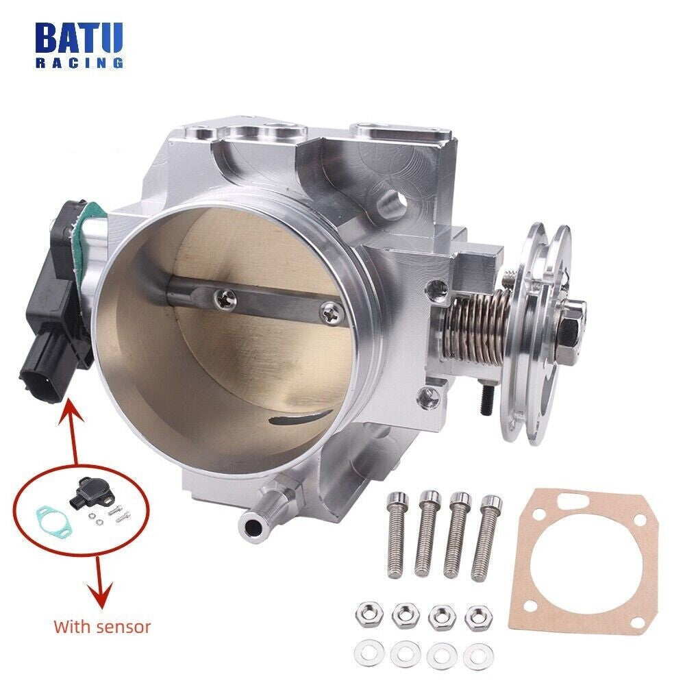 ya 27 7.20 70mm Throttle Body TPS for Civic Si K-Series K20 Engine for Acura RSX Silver