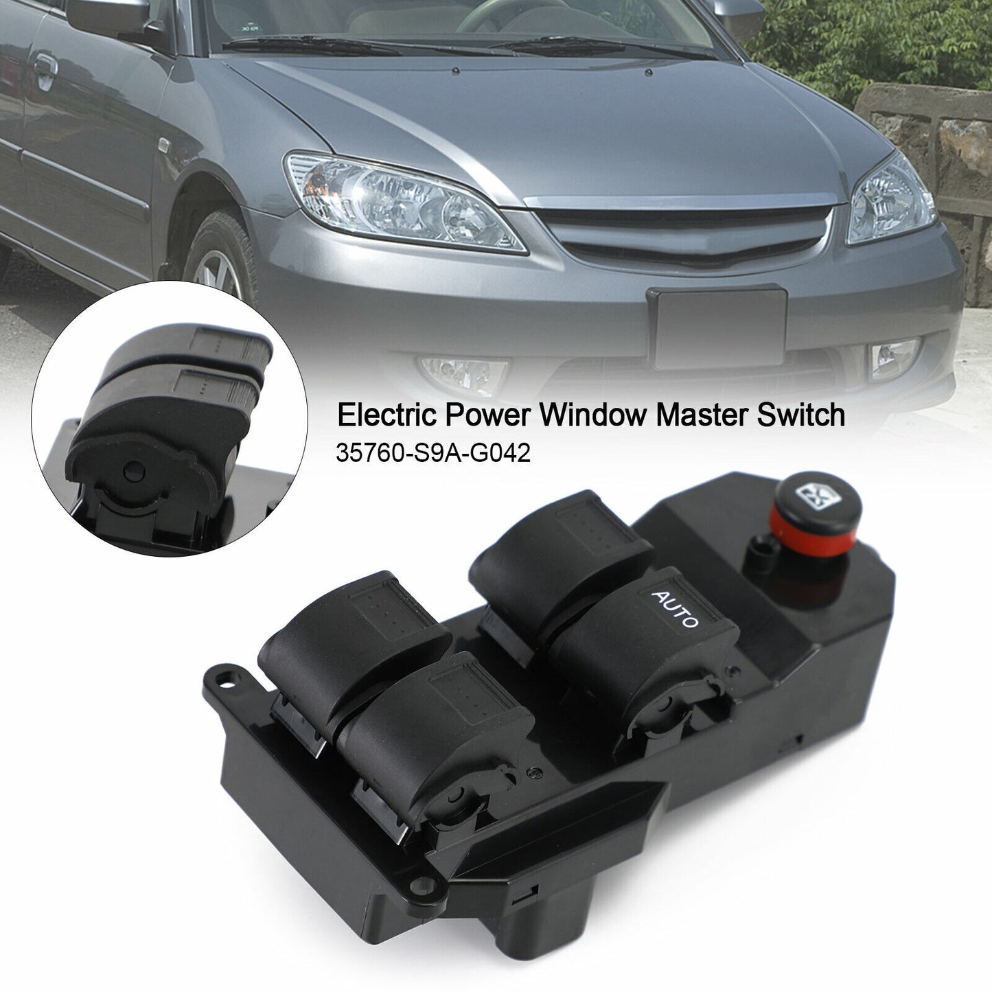 ya 1 8.5.1 35760-S9A-G042 Electric Power Window Master Switch for Honda CRV 2002-2006 d
