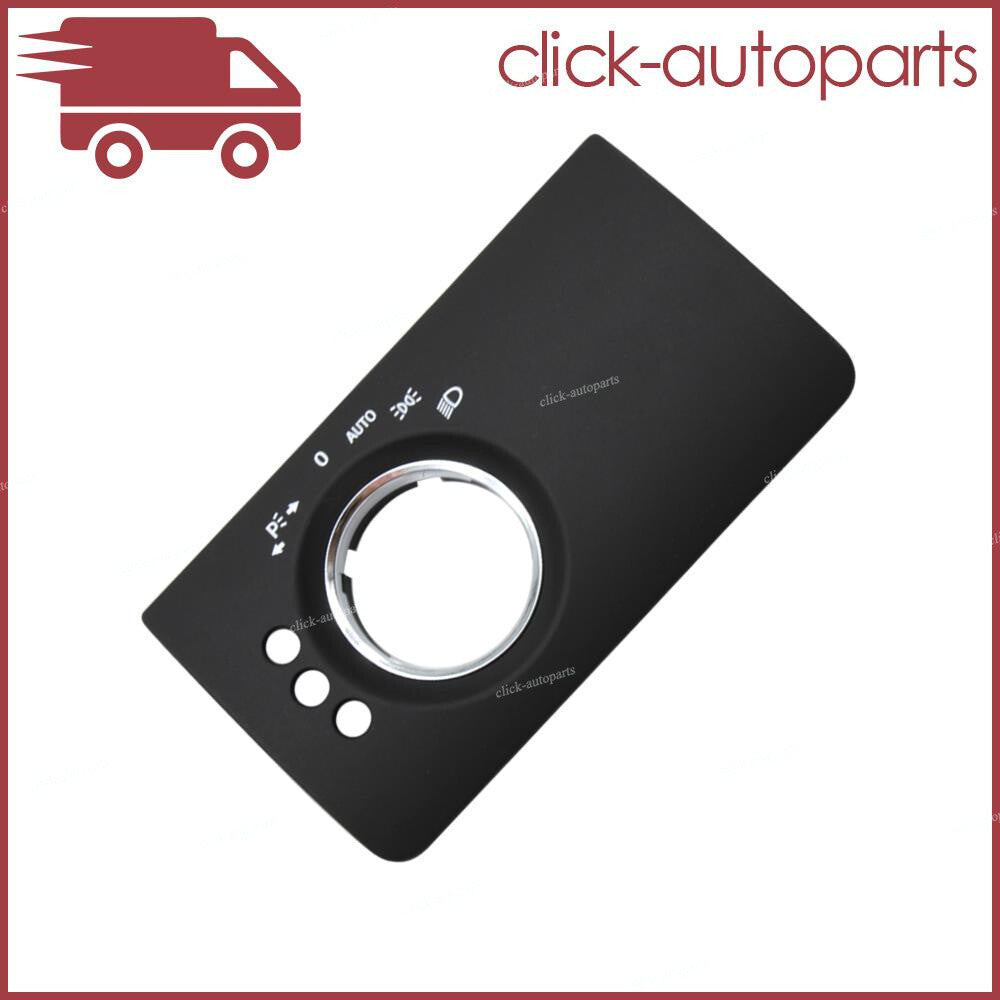 ya 13 Black Headlight Control Switch Cover with 3 Hole for Mercedes X164 W164 ML GL
