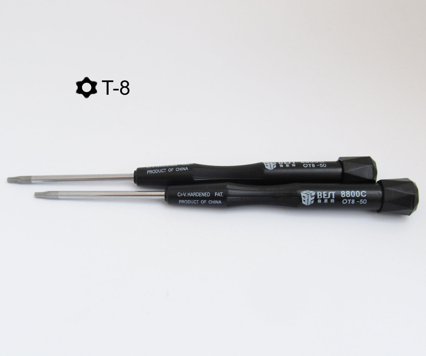 ya 26 10pcs BEST 8800C-50 T8 Torx Pision Screwdriver Repair Fixing Open Tool