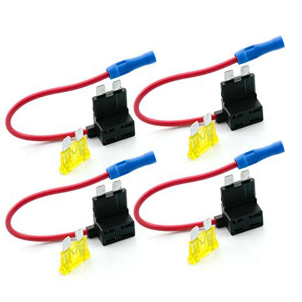 ya 5 8.7 4pcs ATC Car Fuse Standard Fuse Holder with 20A Size M ATC fuse holder