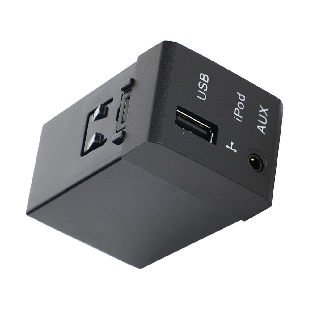 ya 13 IPOD AUX-USB Jack ASSY 16 Pins Black for Santa Fe 2007 2008 2009 2010 2011 2012