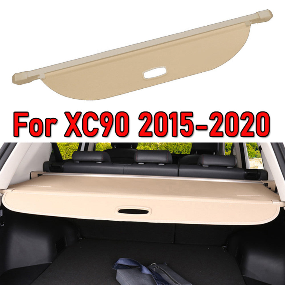 ya 5 6.16.2 Beige for Volvo XC90 15-21 Retractable Cargo Luggage Security Shade Shield Cover