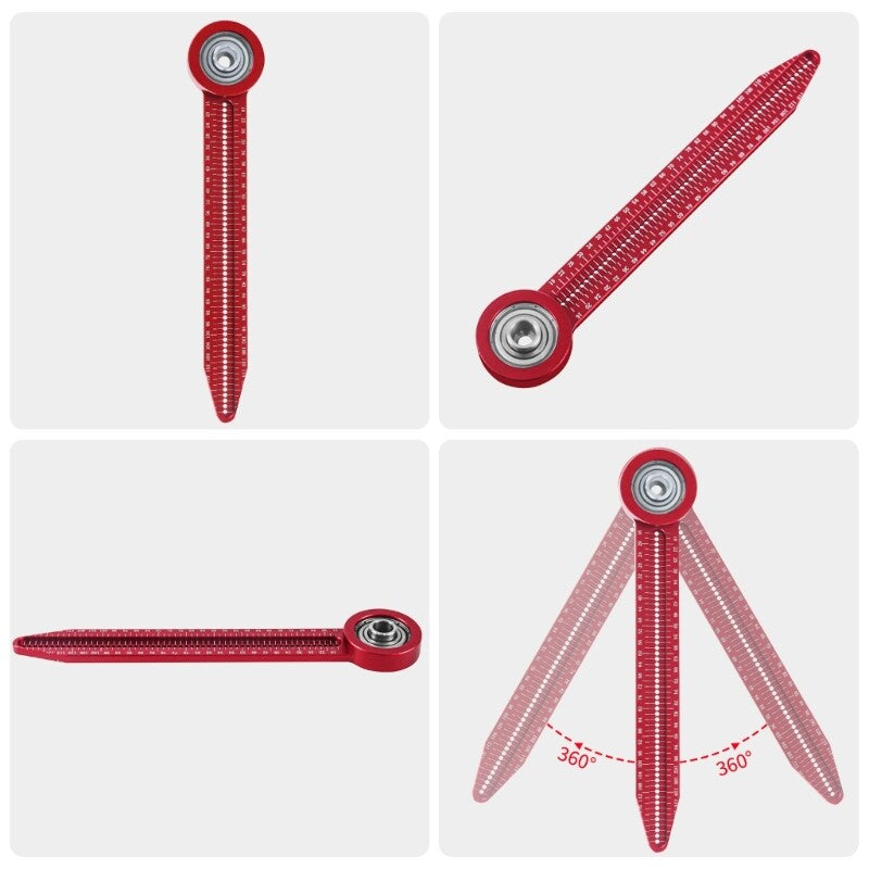 ya 14 Carpentry Drawing Ruler Woodworking Round Marking Gauge Drawing Scriber