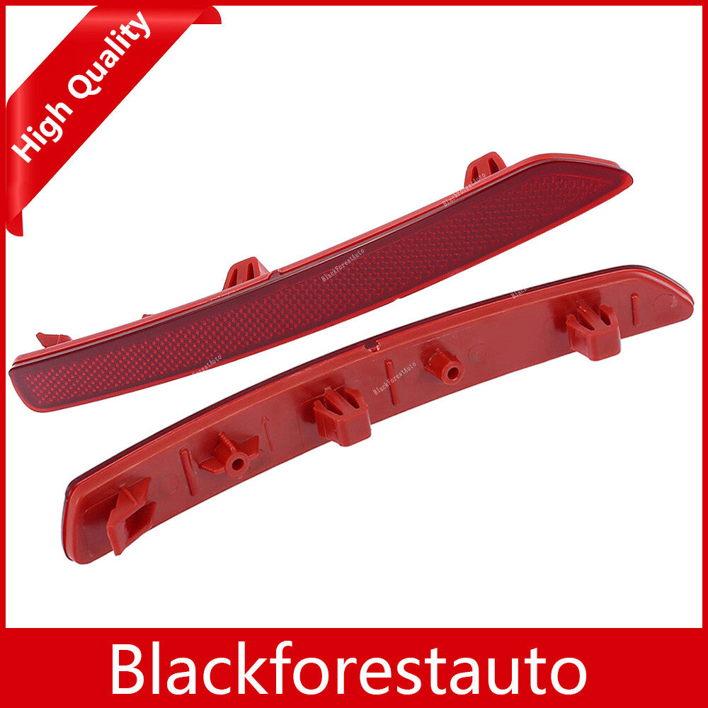 ya 27 6.18.2 2Pcs Rear Bumper Reflector Strip Right + Left Side for BMW 3 Series 340i 328d