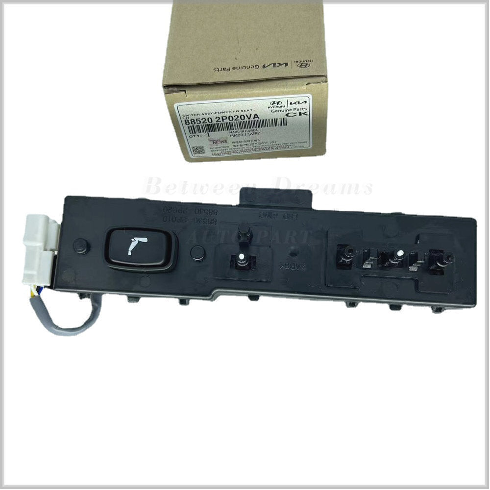 ya 1 8.5.1 Power for Seat Switch for Kia 2011-15 Sorento Front for Seat Left Driver Side Black