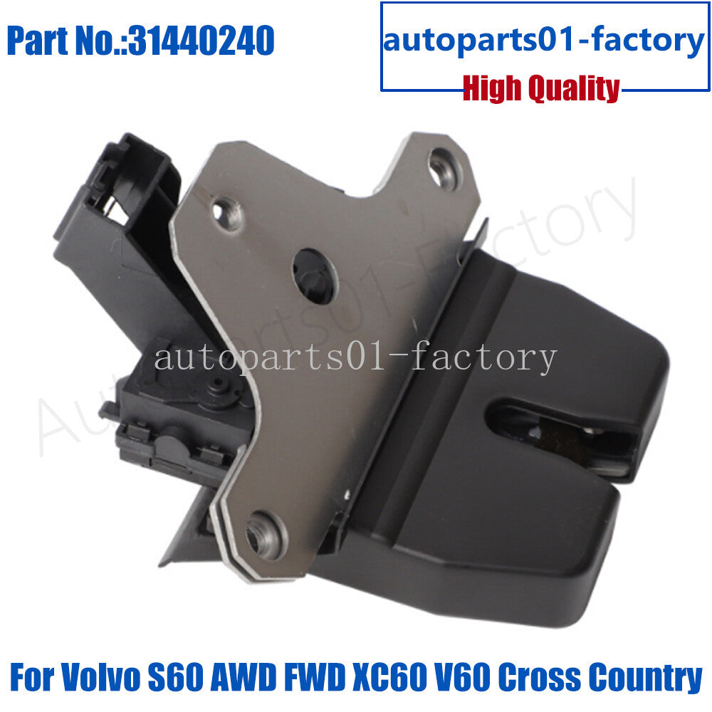 ya 27 7.2 1PCS Rear Tailgate Boot Lid Lock for Volvo S60 AWD FWD XC60 V60 Cross Country