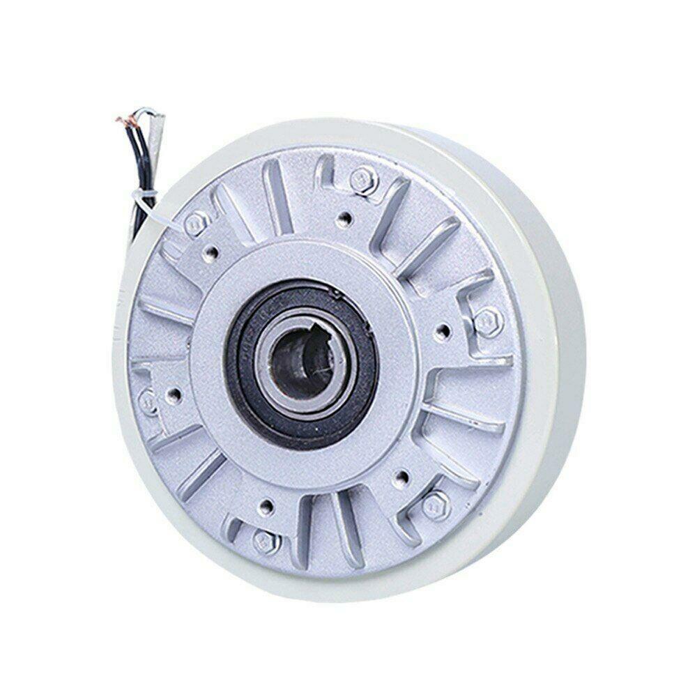 12Nm magnetic powder brake hollow shaft DC clutch air shaft control